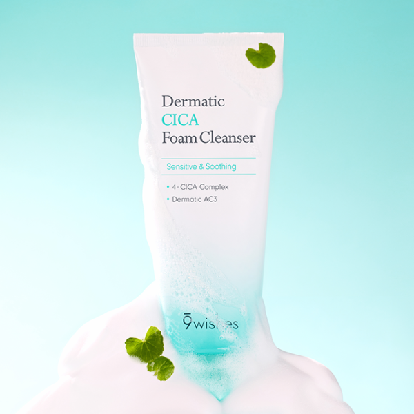 9wishes Dermatic CICA Foam Cleanser 150ml
