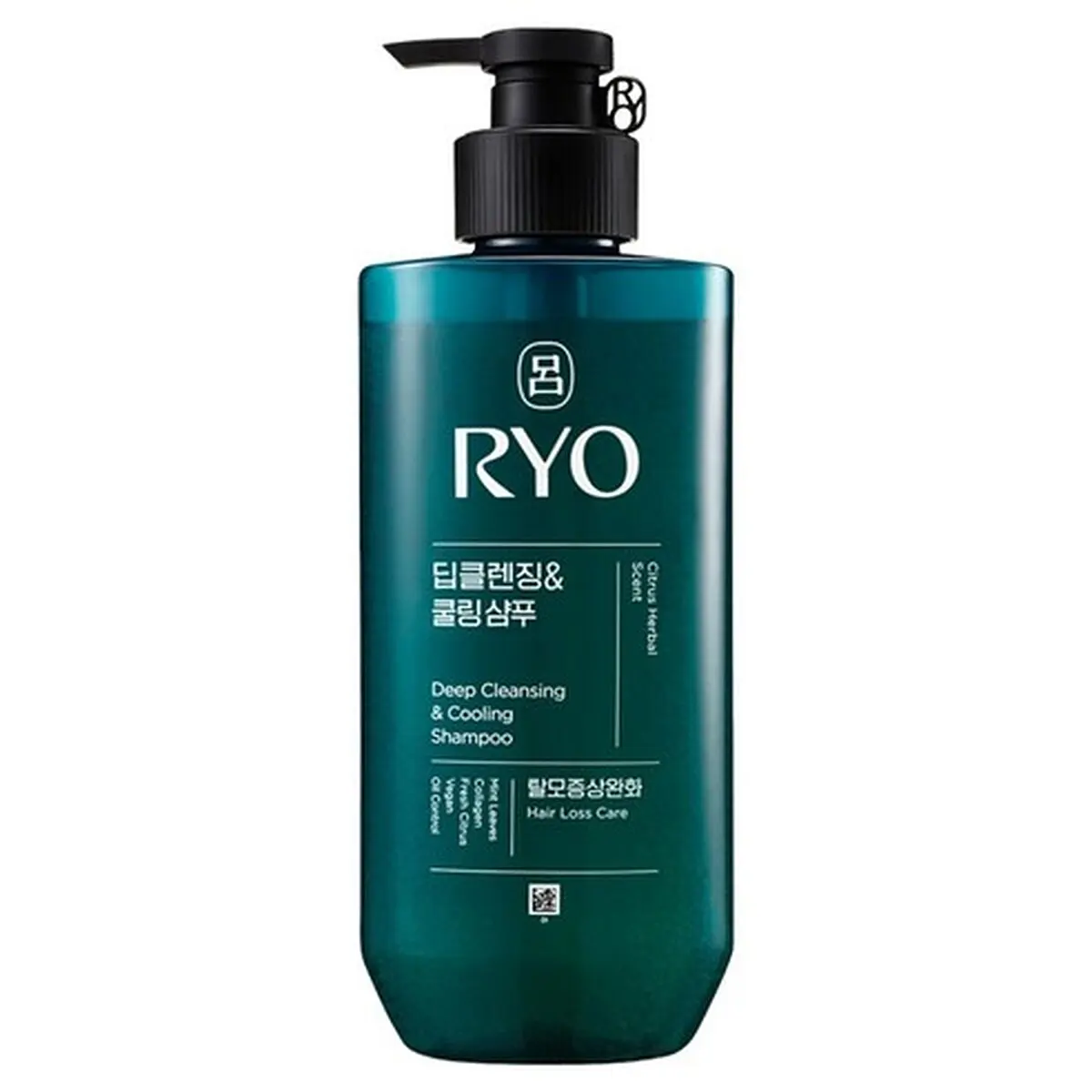 RYO Deep Cleansing & Cooling Shampoo Citrus Scent 480ml
