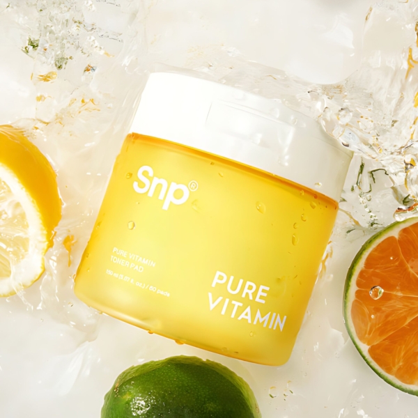 SNP Pure Vitamin Toner Pads 60 Sheets 150ml