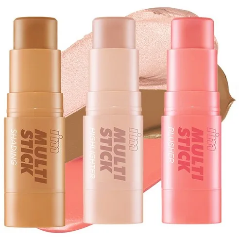 I'M MEME I'm Multi Stick Set - Bronzer(shading) + Rose(blush) + Champagne Gold(highlighter)