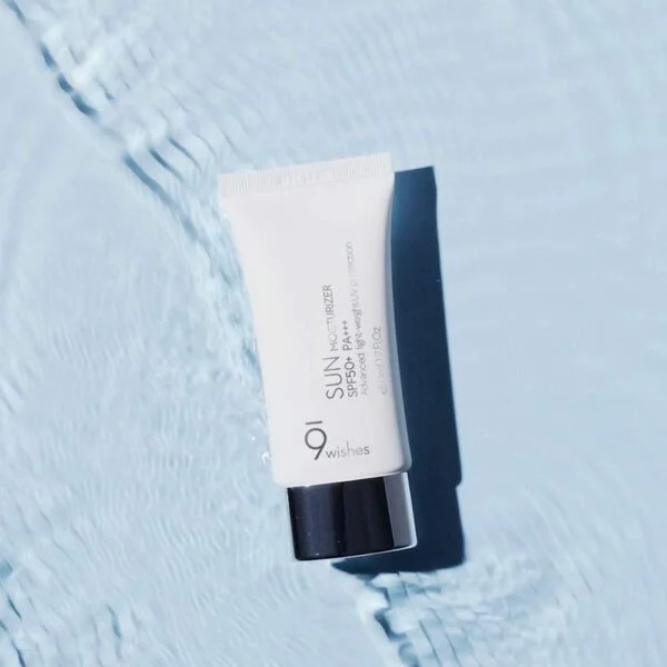 9wishes Sun Moisturizer SPF 50+ PA+++ 50ml - EmpressKorea