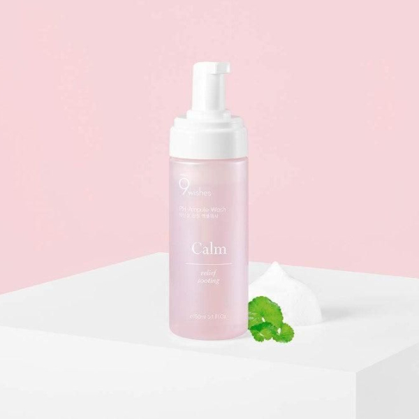 9wishes pH Calm Ampule Wash 150ml - EmpressKorea