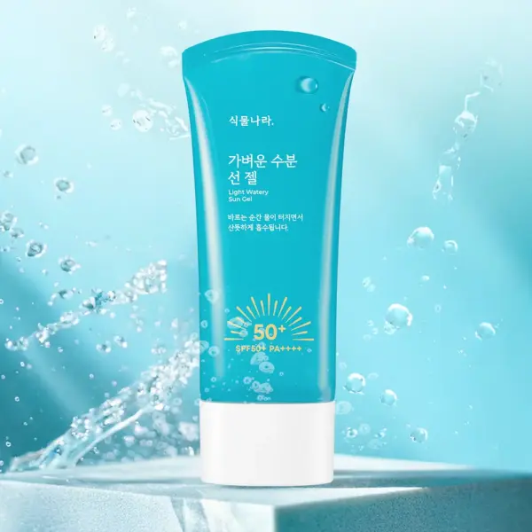 Shingmulnara Light Watery Sun Gel SPF 50+ PA++++ 60ml+60ml