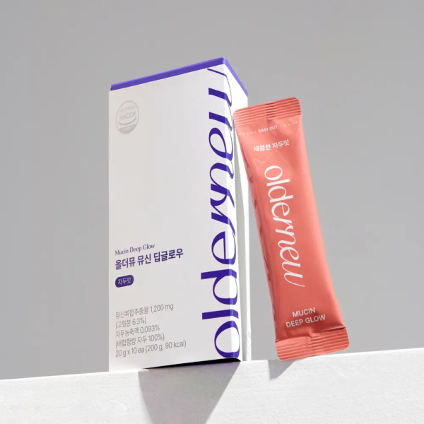 oldernew Mucin Deep Glow Plum 20g*10sticks