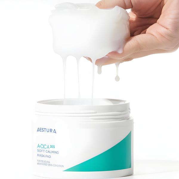 AESTURA A-Cica365 Soft Soothing Pack Pad 60pads 100ml - EmpressKorea