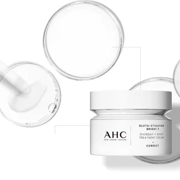 AHC Gluta Activation Bright 3 Overday Night Treatment Cream 50ml - EmpressKorea
