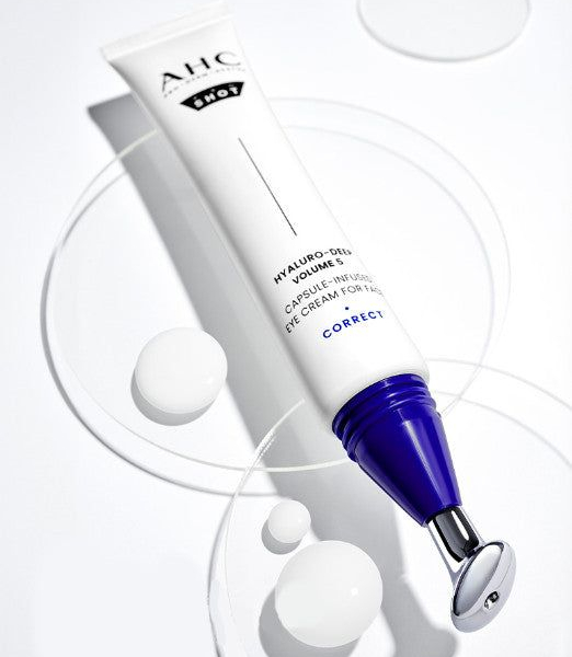 AHC Hyaluro Deep Volume 5 Capsule Infused Eye Cream for Face 30ml+Trial kit - EmpressKorea