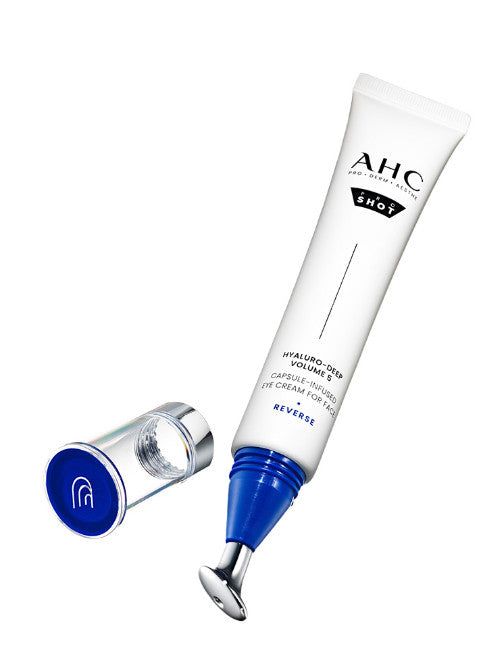 AHC Hyaluro Deep Volume 5 Capsule Infused Eye Cream for Face 30ml+Trial kit - EmpressKorea