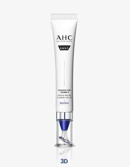 AHC Hyaluro Deep Volume 5 Capsule Infused Eye Cream for Face 30ml+Trial kit - EmpressKorea