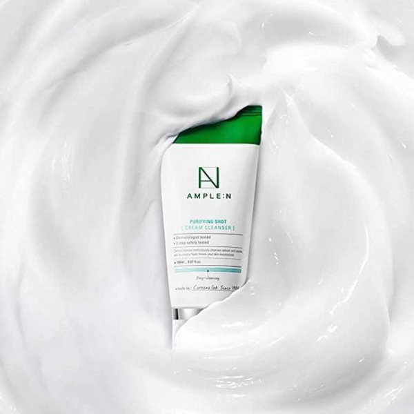 AMPLE:N Purifying Shot Cream Cleanser 150ml - EmpressKorea