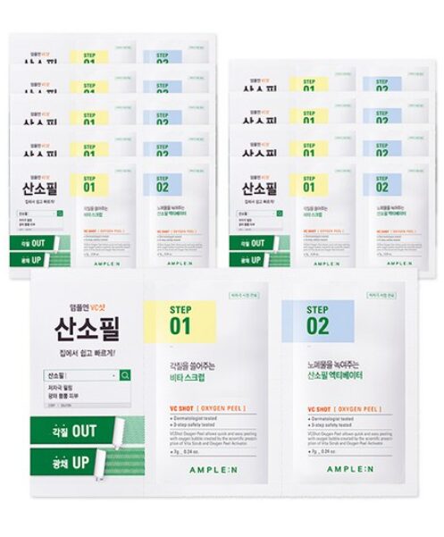 AMPLE:N VC Shot Oxygen Fill Vita Scrub 10*24g - EmpressKorea