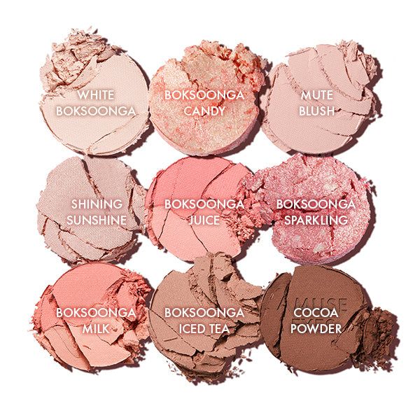 AMUSE Eye Color Palette 01 Warm Peach - EmpressKorea