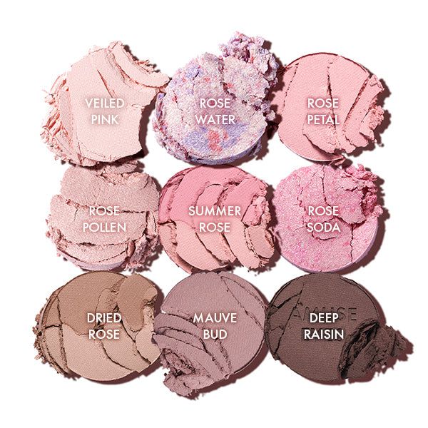 AMUSE Eye Color Palette 02 Cool Rose - EmpressKorea
