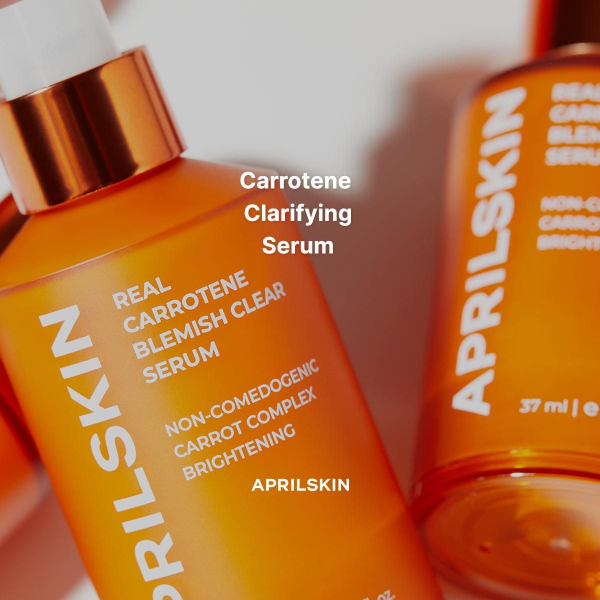 APRILSKIN REAL CARROTENE BLEMISH CLEAR SERUM 37ml - EmpressKorea