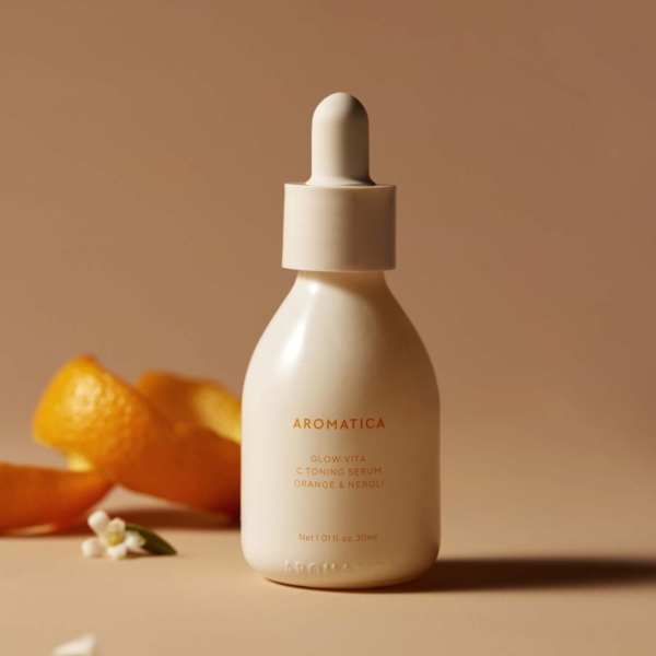 AROMATICA Glow Vita C Toning Serum Orange & Neroli 30ml - EmpressKorea