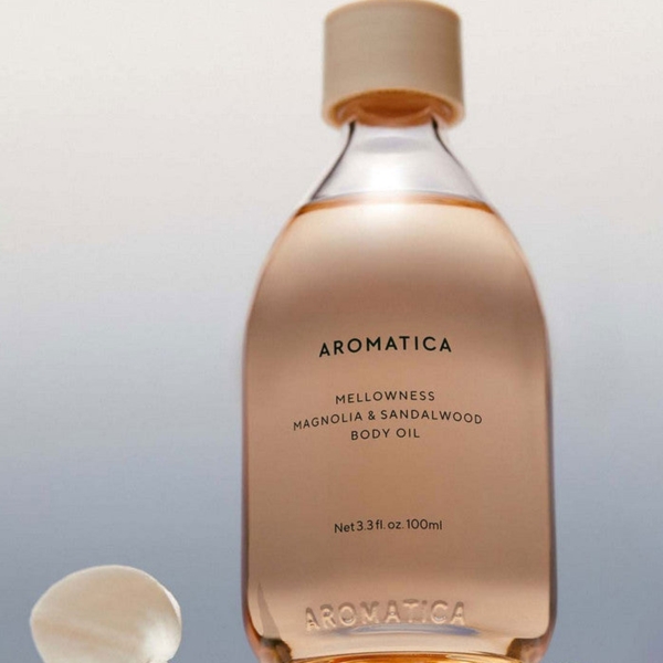 AROMATICA Mellowness Body Oil Magnolia & Sandalwood 100ml - EmpressKorea
