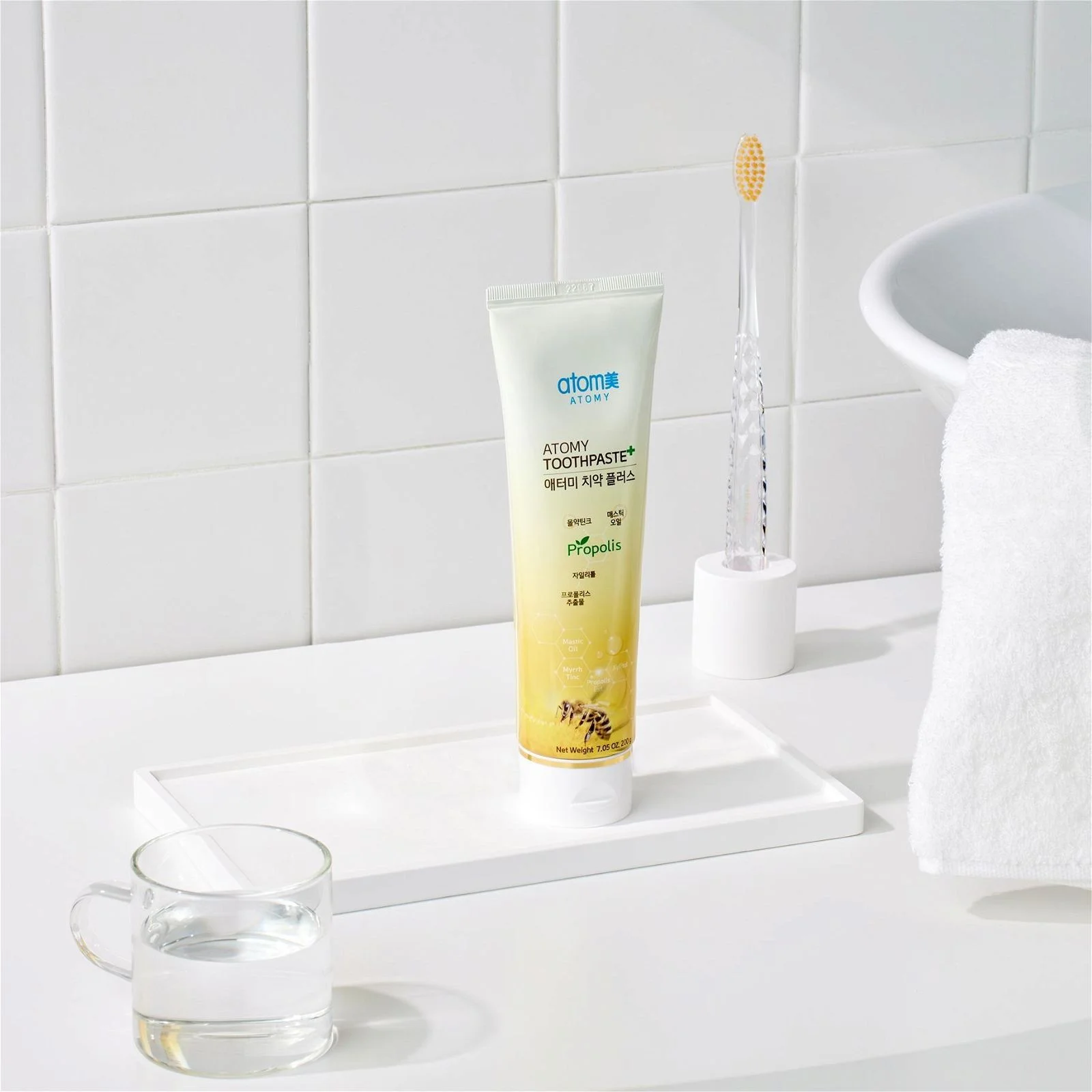 ATOMY Plus Propolis Toothpaste 200g*5pack - EmpressKorea
