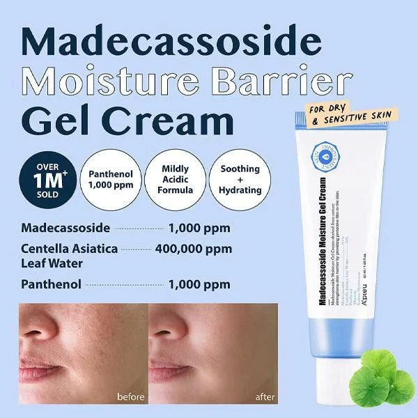 A'PIEU Madecassoside Moisture Gel Cream (BIG SIZE) 120ml - EmpressKorea