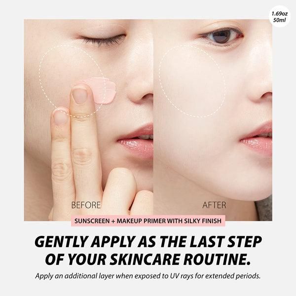 A'PIEU Pure Block Tone-Up Sun Base EX SPF 50+ PA+++ 50ml - EmpressKorea