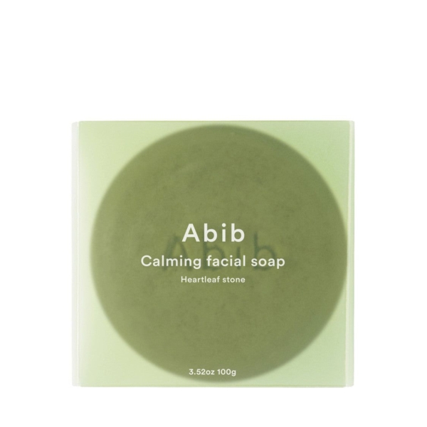 Abib Calming Facial Soap Heartleaf Stone 100g - EmpressKorea