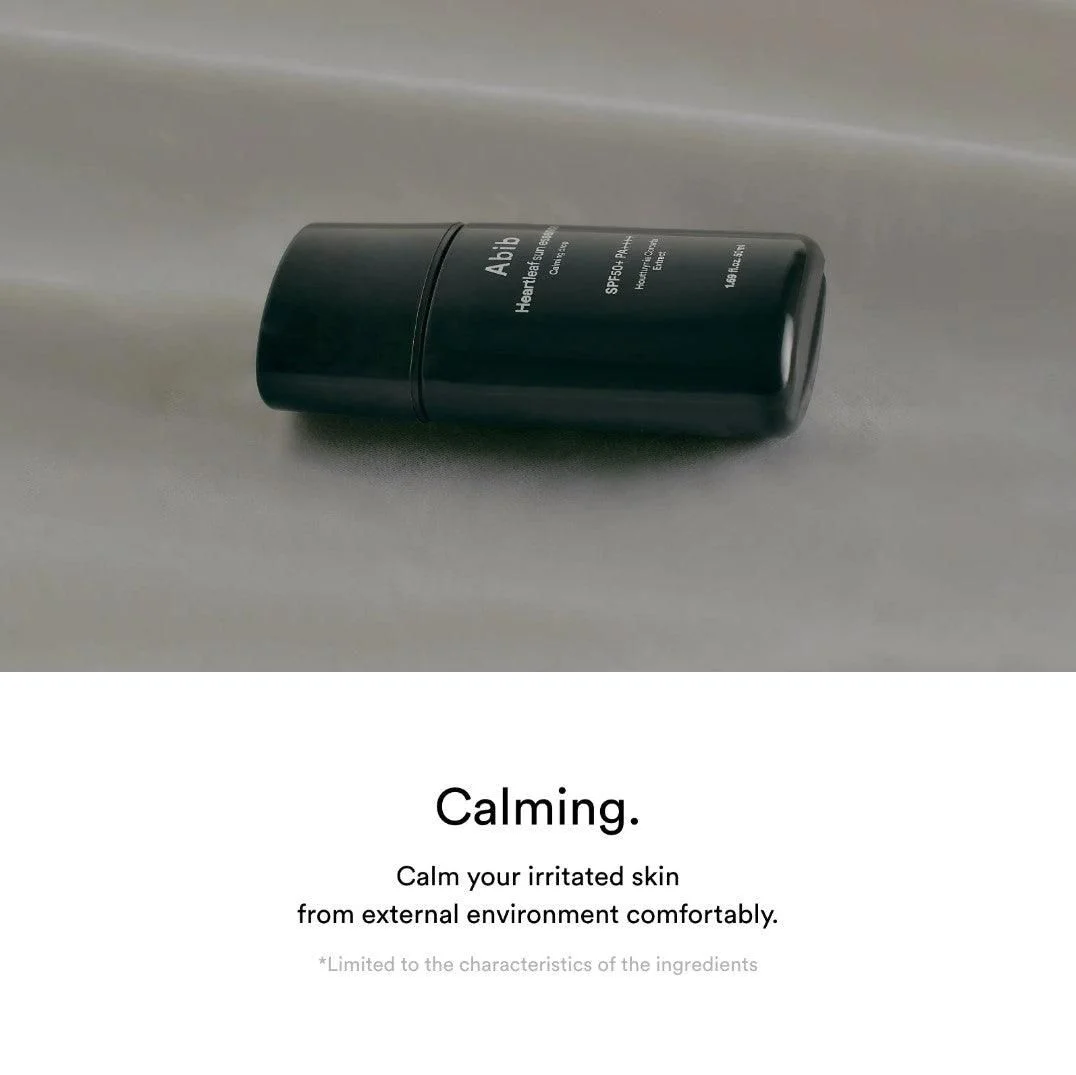 Abib Heartleaf Sun Essence Calming Drop SPF 50+ PA++++ 50ml - EmpressKorea