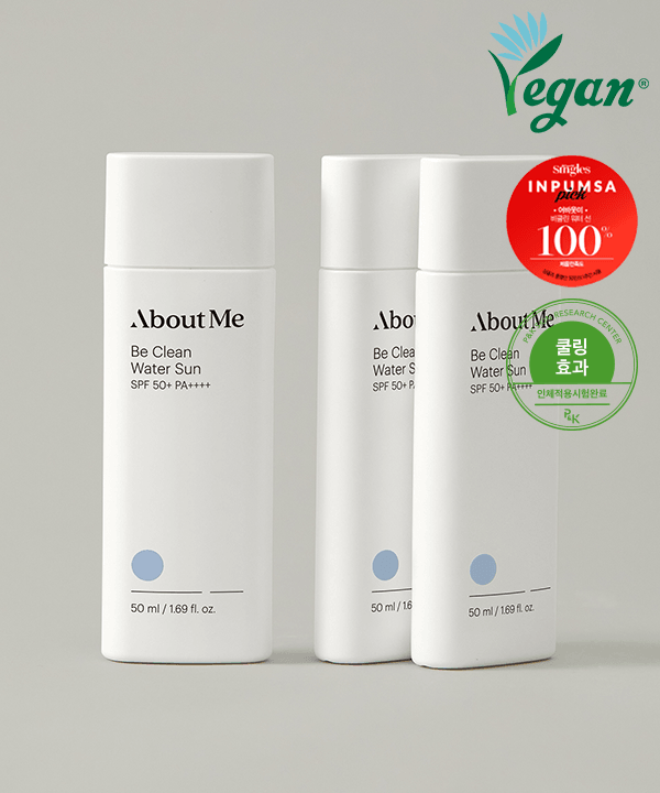 About Me Be Clean Water Sun SPF 50+ PA++++ 50ml - EmpressKorea