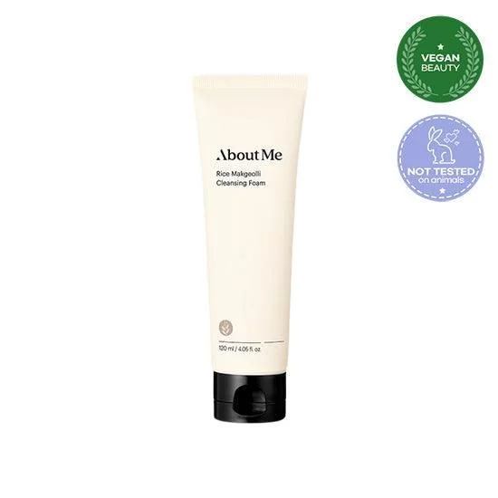 About Me Rice Makgeolli Cleansing Foam 120ml - EmpressKorea