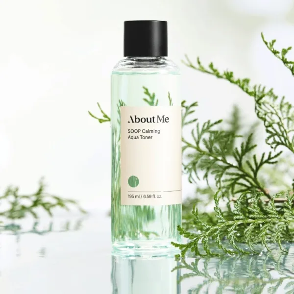 About Me SOOP Calming Aqua Toner 195ml - EmpressKorea
