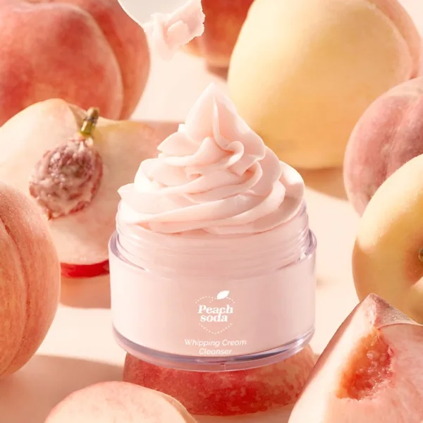 AriuL Peach Soda Whipped Cream Pack Cleanser 100ml - EmpressKorea