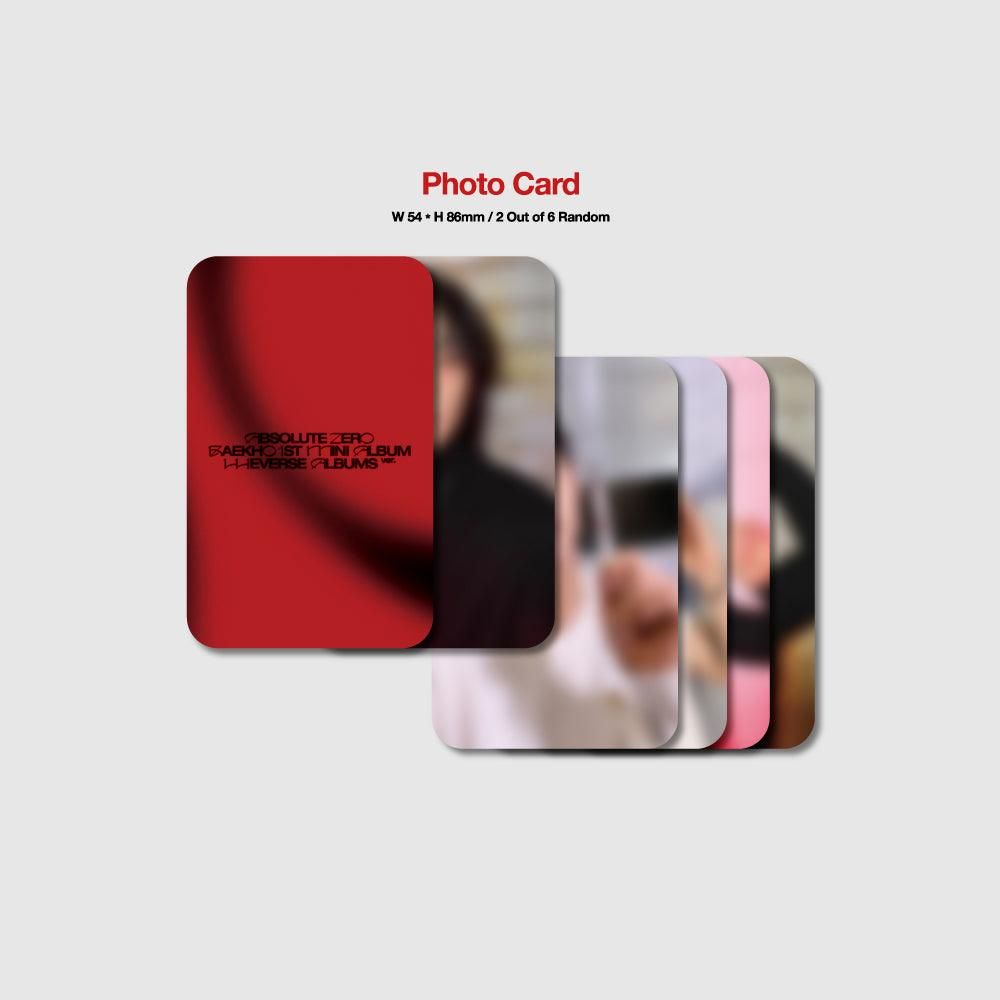 BAEKHO - 1st Mini Album: Absolute Zero (Weverse Albums Ver.) - EmpressKorea