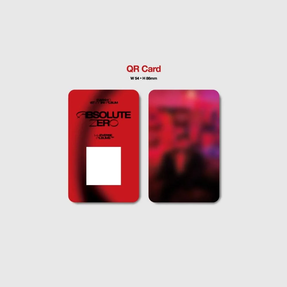 BAEKHO - 1st Mini Album: Absolute Zero (Weverse Albums Ver.) - EmpressKorea