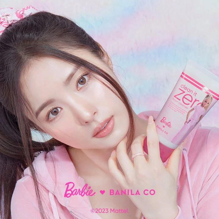 BANILA CO Clean It Zero Foam Cleanser Barbie Edition 150ml - EmpressKorea