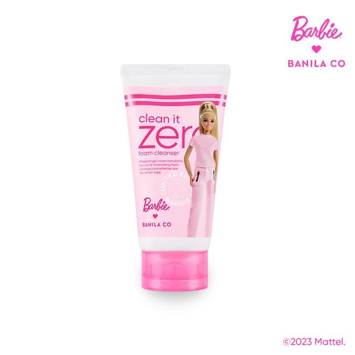 BANILA CO Clean It Zero Foam Cleanser Barbie Edition 150ml - EmpressKorea