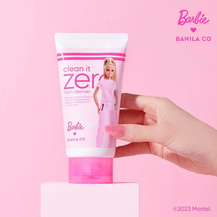BANILA CO Clean It Zero Foam Cleanser Barbie Edition 150ml - EmpressKorea