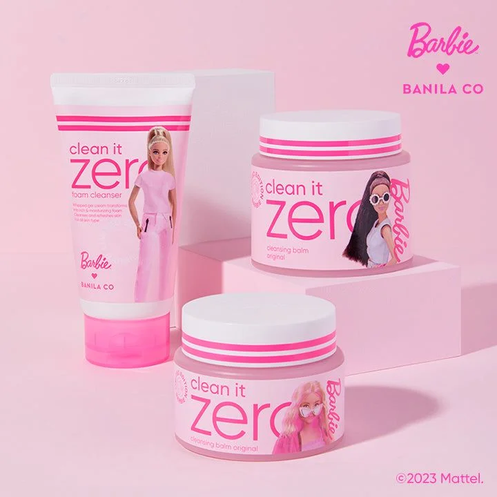BANILA CO Clean It Zero Foam Cleanser Barbie Edition 150ml - EmpressKorea