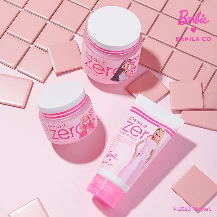 BANILA CO Clean It Zero Foam Cleanser Barbie Edition 150ml - EmpressKorea