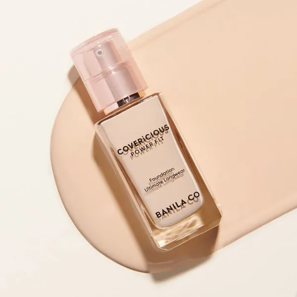 BANILA CO Covericious Power Fit Foundation SPF45 PA++ 30ml - EmpressKorea