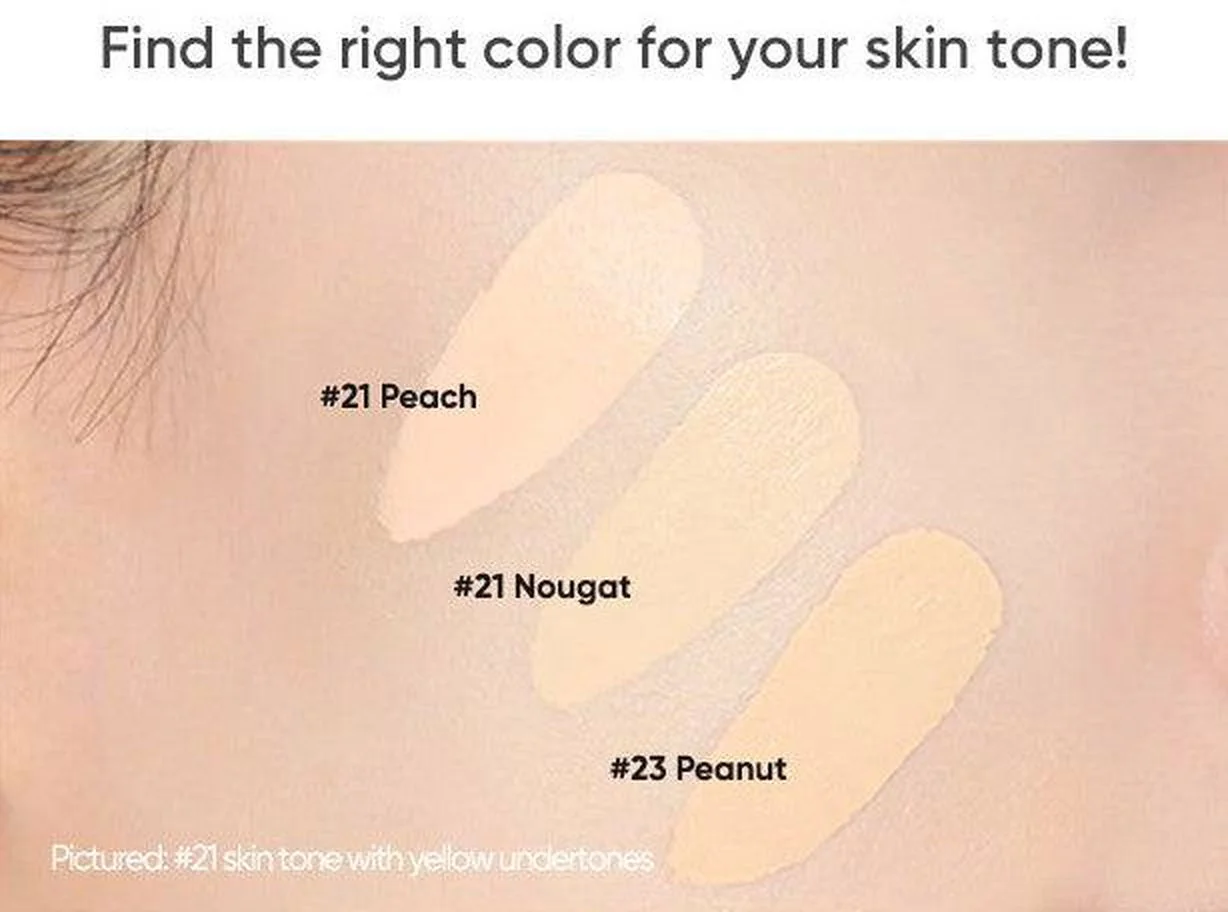 BANILA CO Covericious Power Fit Longwear Cushion (with Refill) SPF 38, PA++ (3 Colors) 14g - EmpressKorea