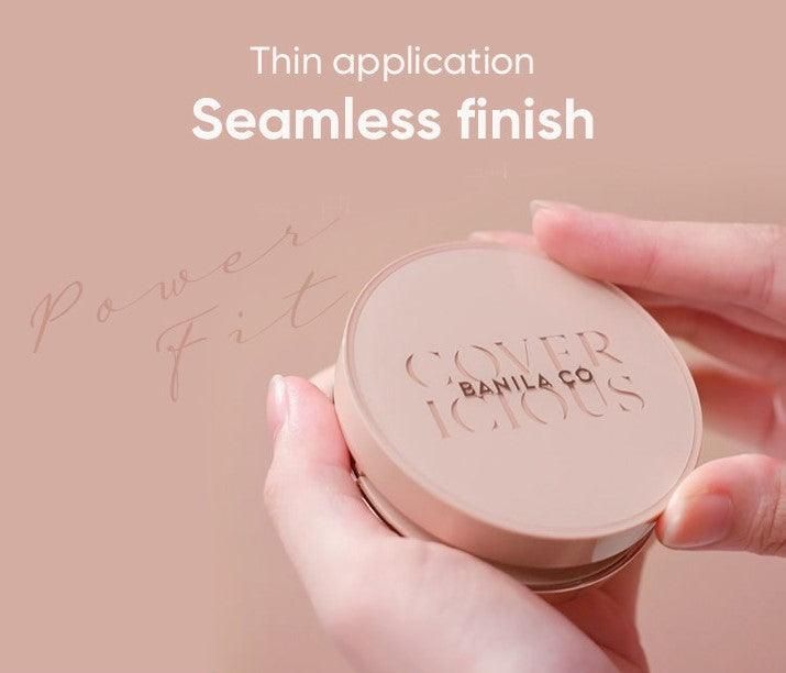 BANILA CO Covericious Power Fit Longwear Cushion (with Refill) SPF 38, PA++ (3 Colors) 14g - EmpressKorea