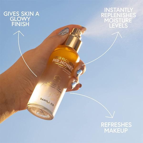 BANILA CO Miss Flower & Mr.Honey Propolis Rejuvenating Ampoule Mist 99ml - EmpressKorea