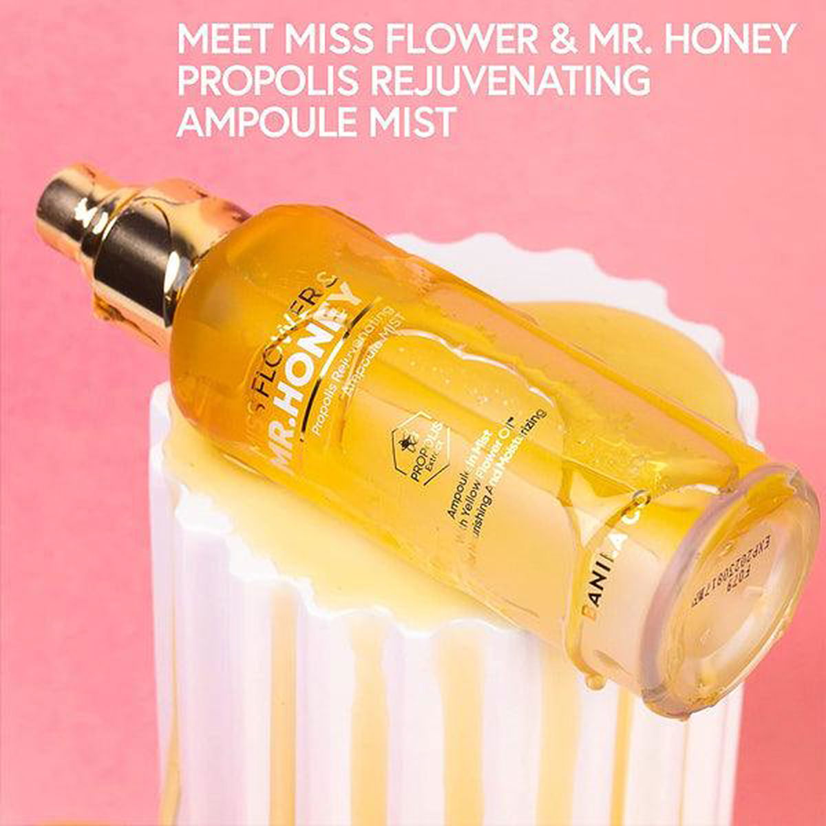 BANILA CO Miss Flower & Mr.Honey Propolis Rejuvenating Ampoule Mist 99ml - EmpressKorea