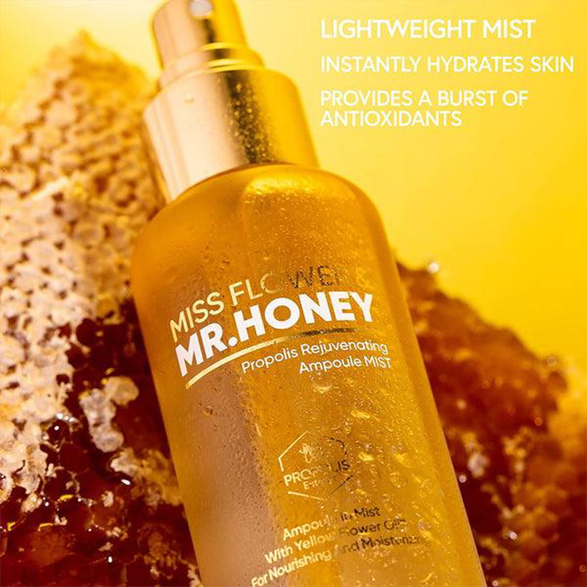 BANILA CO Miss Flower & Mr.Honey Propolis Rejuvenating Ampoule Mist 99ml - EmpressKorea