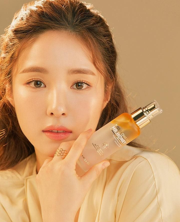 BANILA CO Miss Flower & Mr.Honey Propolis Rejuvenating Ampoule Mist 99ml - EmpressKorea