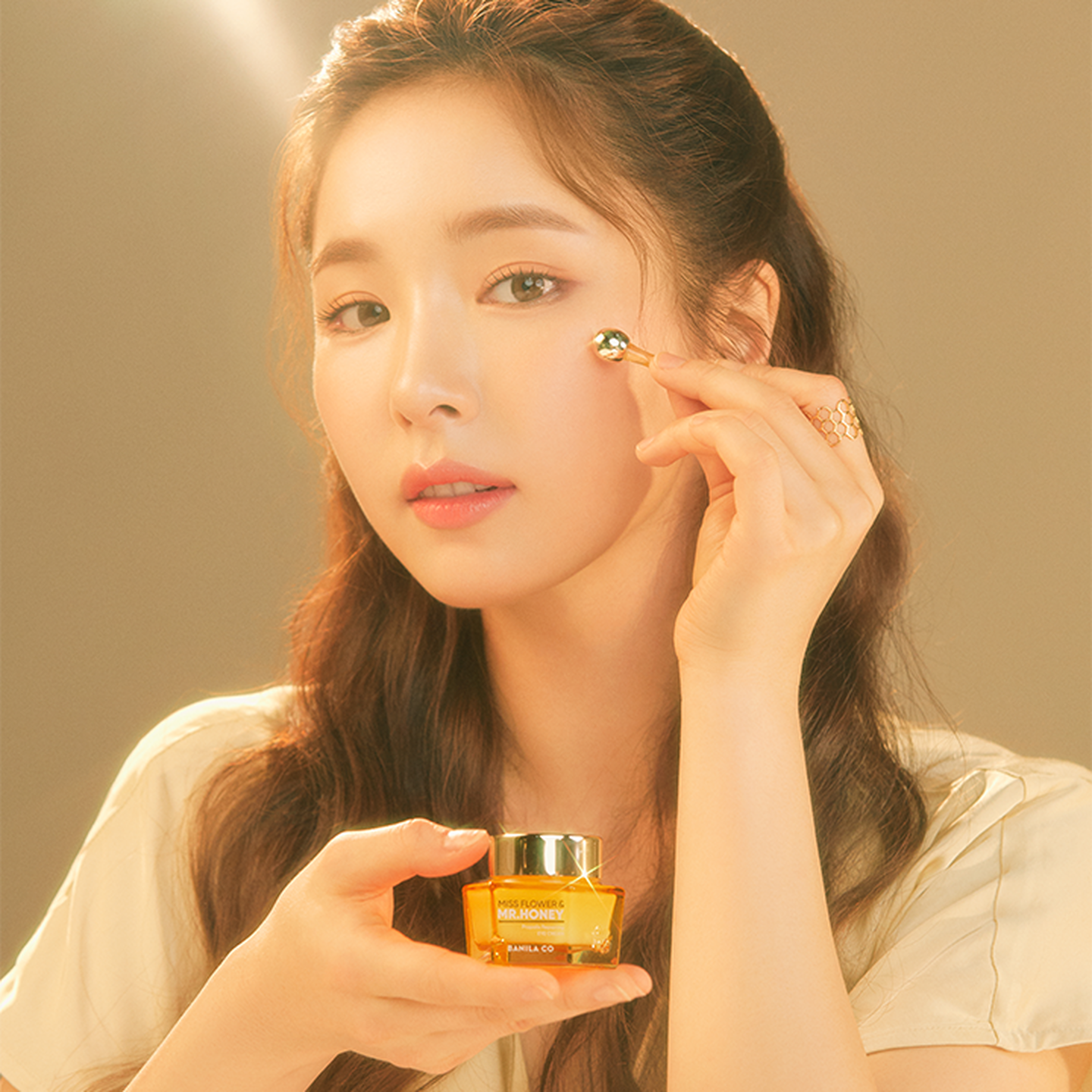 BANILA CO Miss Flower & Mr.Honey Propolis Rejuvenating Eye Cream 20ml - EmpressKorea