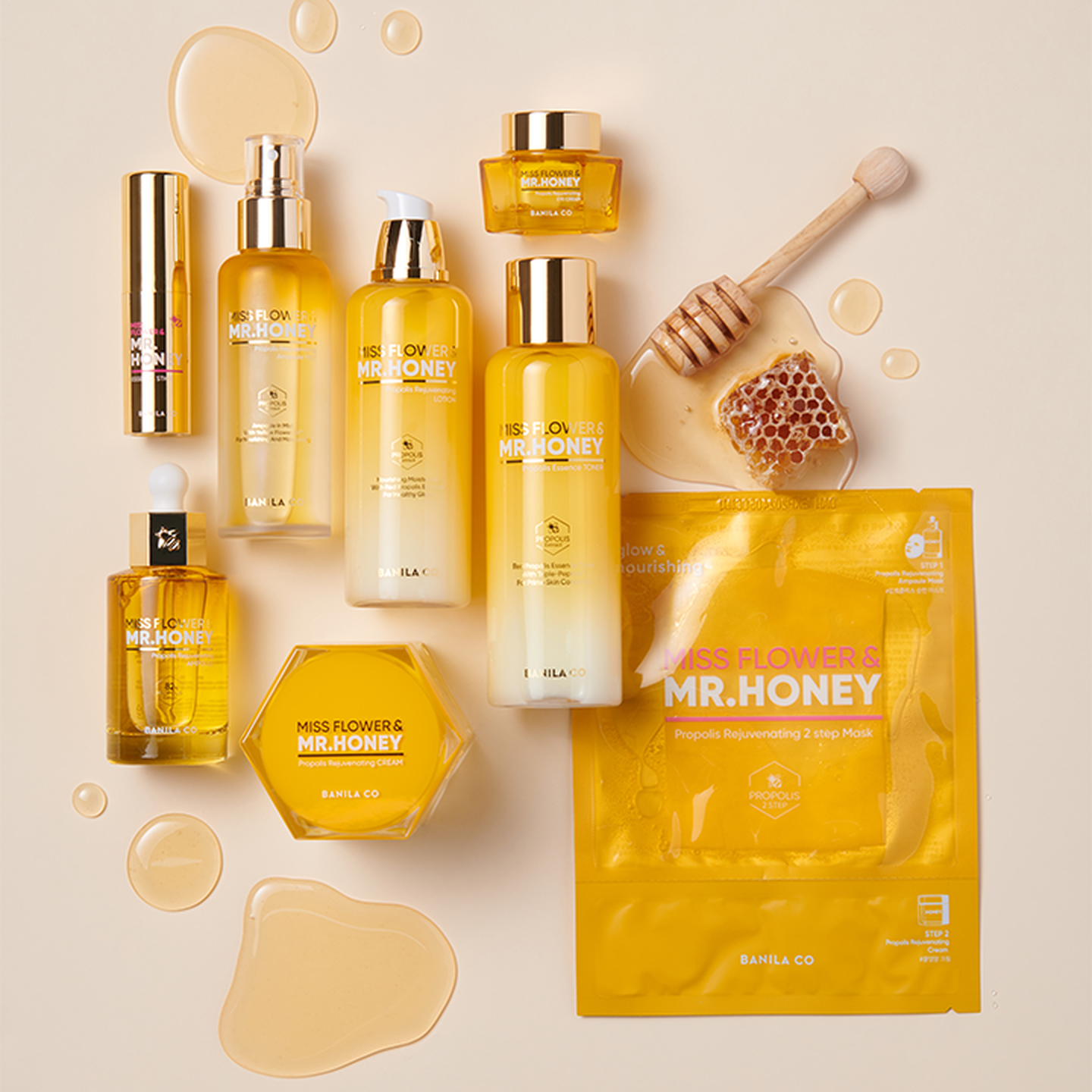 BANILA CO Miss Flower & Mr.Honey Propolis Rejuvenating Eye Cream 20ml - EmpressKorea