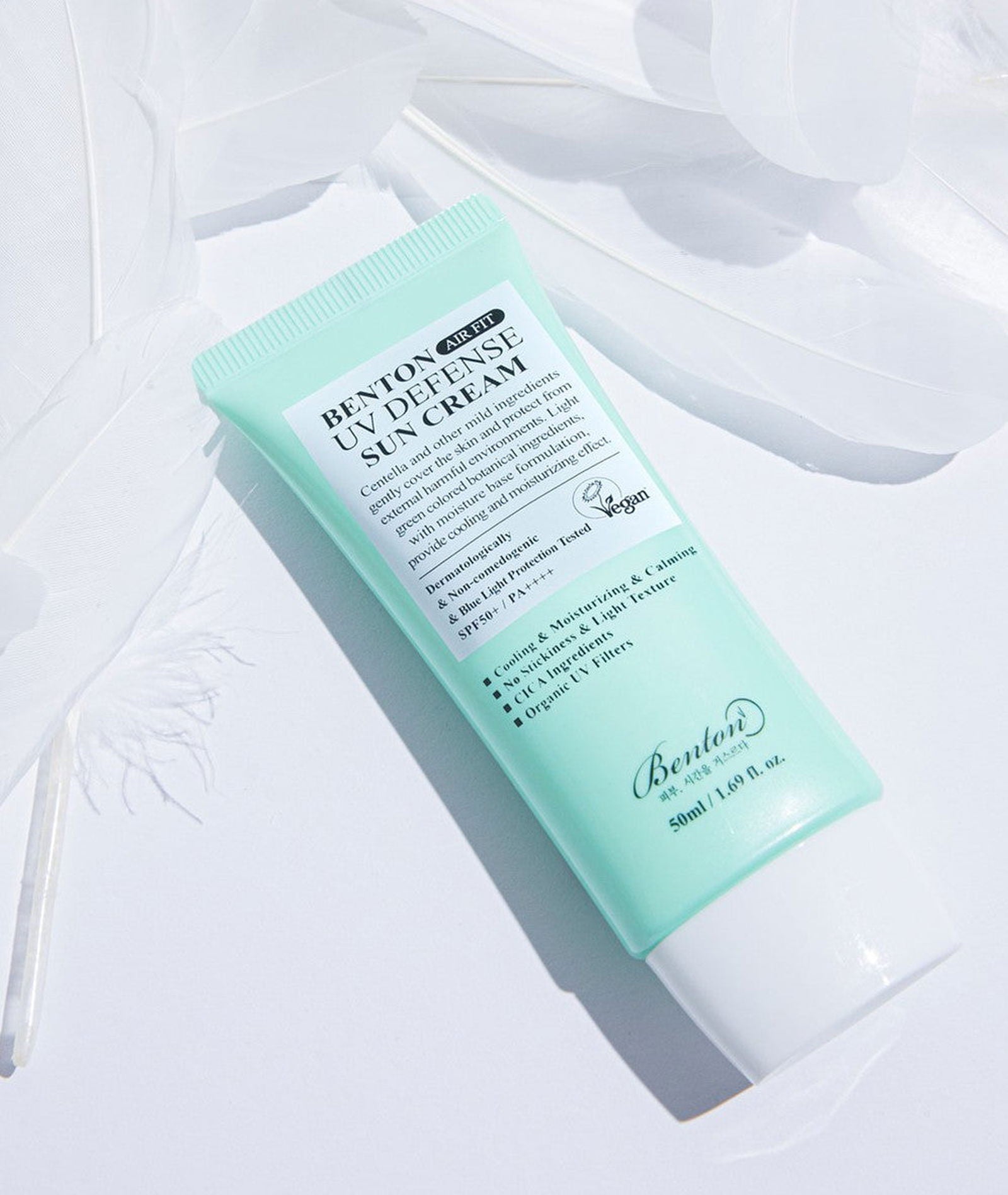 BENTON Air Fit UV Defense Sun Cream SPF 50+ PA++++ 50ml - EmpressKorea