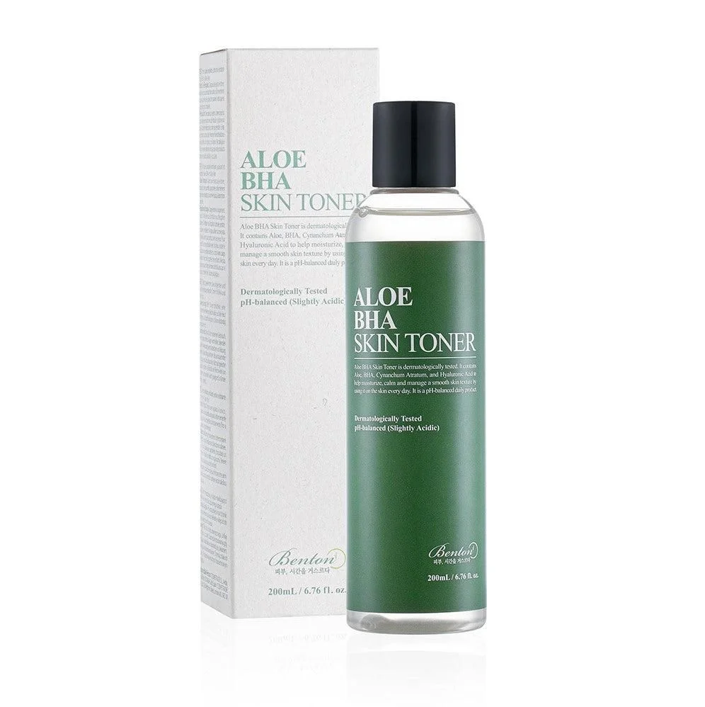 BENTON Aloe BHA Skin Toner 200ml - EmpressKorea