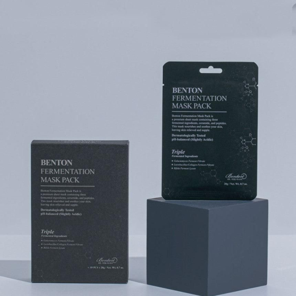 BENTON Fermentation Mask Pack 20g*10EA - EmpressKorea