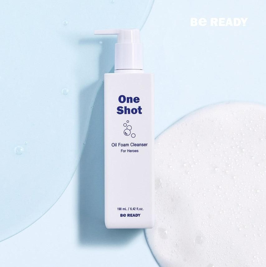 BE READY One Shot Oil Foam Cleanser For Heroes 190ml - EmpressKorea
