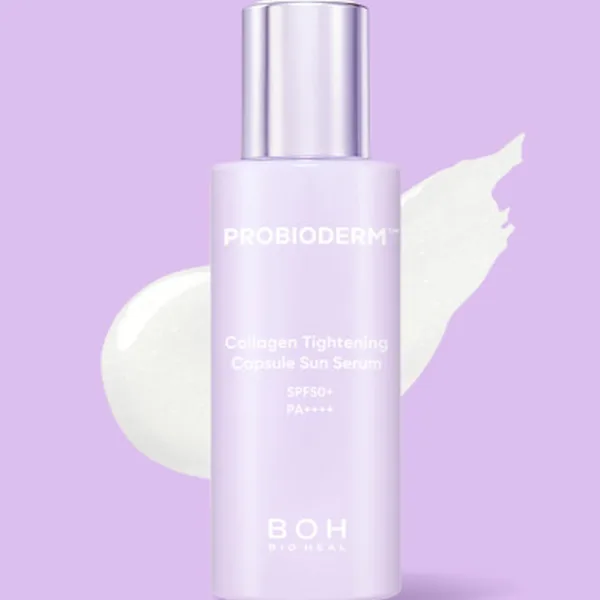 BIO HEAL BOH Probioderm Collagen Tightening Capsule Sun Serum SPF50+ PA++++ 50ml - EmpressKorea